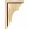 Ekena Millwork New Brighton Rough Sawn Corbel w/Backplate, Douglas Fir, 6"W x 8"D x 12"H COR06X08X12NEB01RDF - alternate 4
